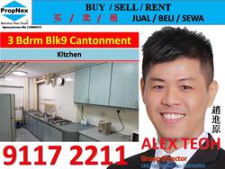 Blk 9 Cantonment Close (Bukit Merah), HDB 4 Rooms #163571112